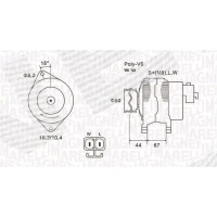 Alternator samochodowy