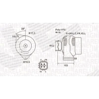 Alternator samochodowy