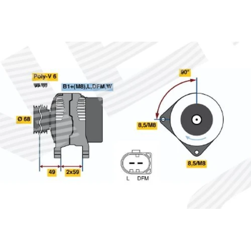 Alternator samochodowy - 0