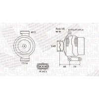 Alternator samochodowy