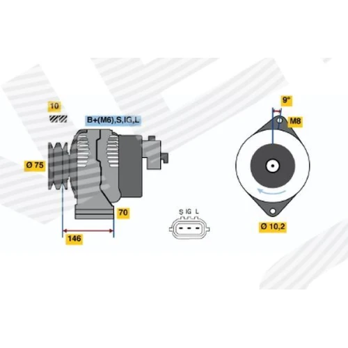 Alternator samochodowy - 0