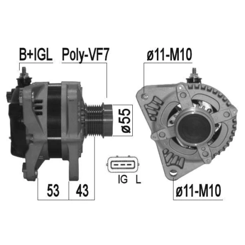 Alternator samochodowy - 0