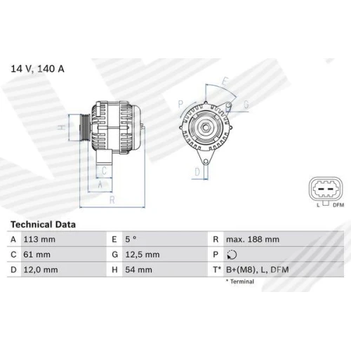 Alternator samochodowy - 0