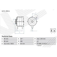 Alternator samochodowy