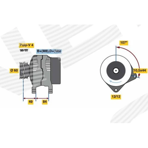 Alternator samochodowy - 0