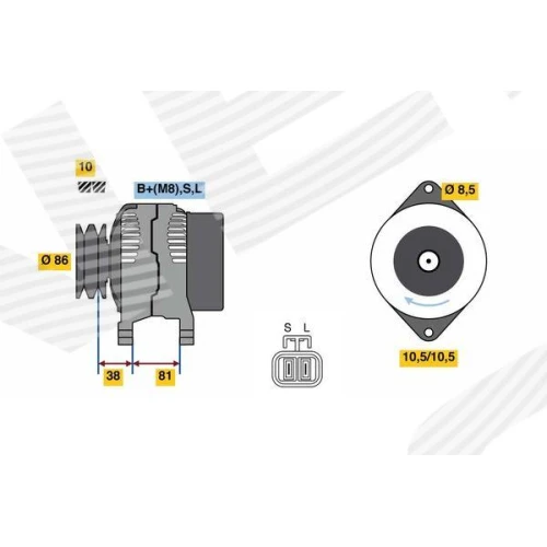 Alternator samochodowy - 0