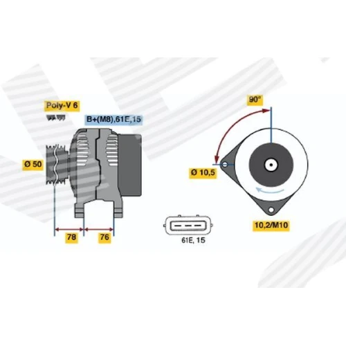 Alternator samochodowy - 0