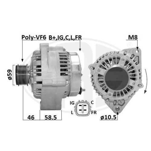 Alternator samochodowy - 0