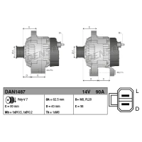 Alternator samochodowy