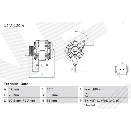 Alternator samochodowy - 0