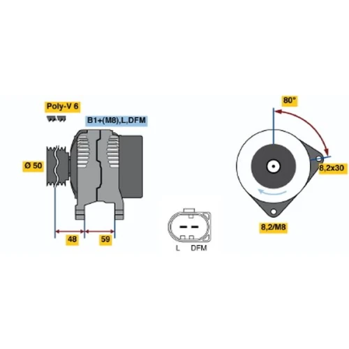 Alternator samochodowy - 0