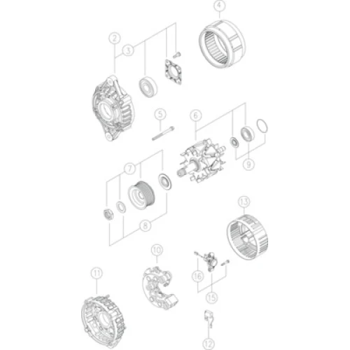 Alternator samochodowy - 0