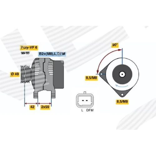 Alternator samochodowy - 0