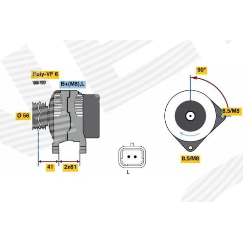 Alternator samochodowy - 0