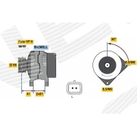 Alternator samochodowy