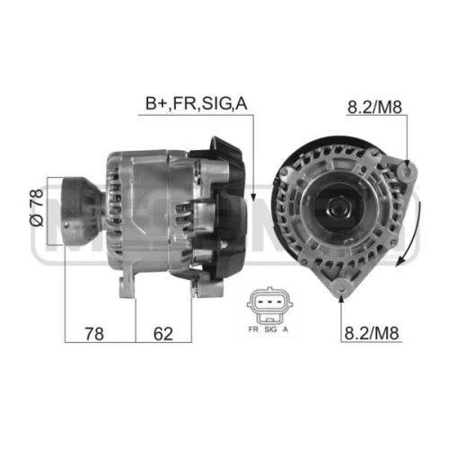 Alternator samochodowy - 0