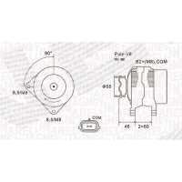 Alternator samochodowy