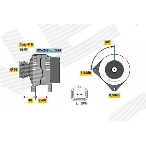 Alternator samochodowy - 0