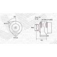 Alternator samochodowy