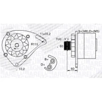 Alternator samochodowy