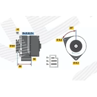 Alternator samochodowy