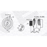 Alternator samochodowy