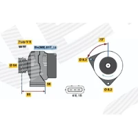 Alternator samochodowy