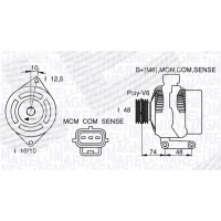 Alternator samochodowy