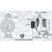 Alternator samochodowy