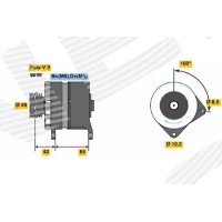 Alternator samochodowy