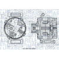 Alternator samochodowy