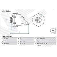 Alternator samochodowy