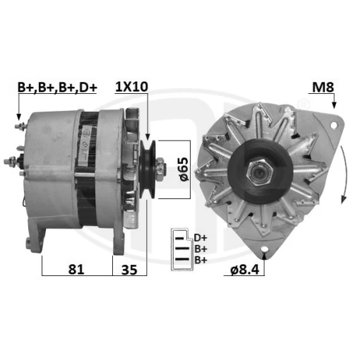 Alternator samochodowy - 0