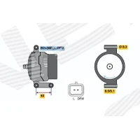 Alternator samochodowy