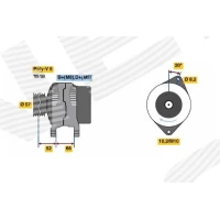 Alternator samochodowy