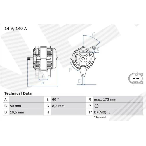 Alternator samochodowy - 0