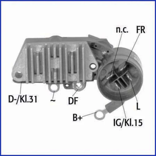 REGULATOR NAPIĘCIA ALTERNATORA - 0