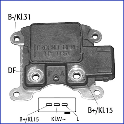 REGULATOR NAPIĘCIA ALTERNATORA - 0