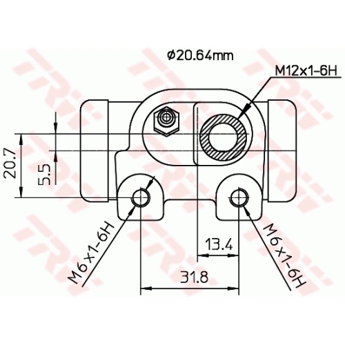 CYLINDER HAMULCOWY - 1