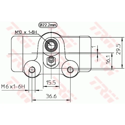 CYLINDER HAMULCOWY - 1