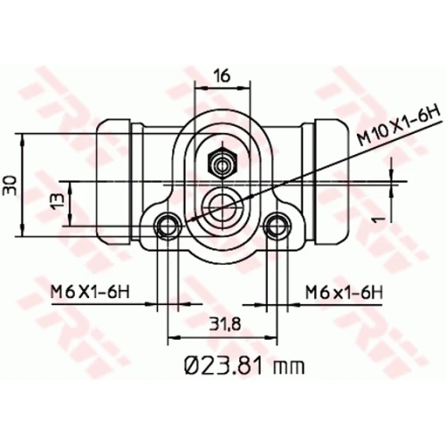 CYLINDER HAMULCOWY - 1