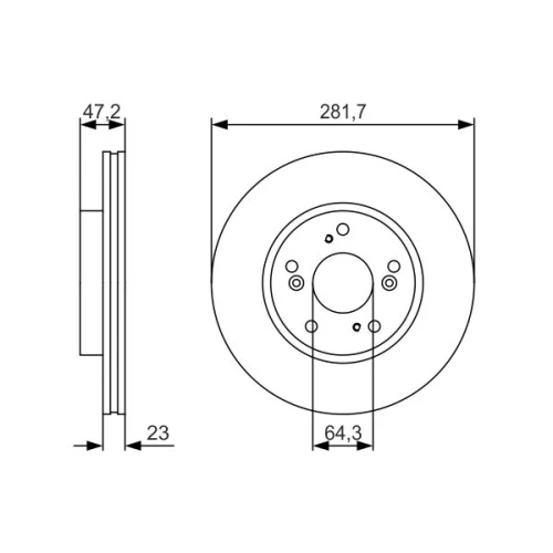 TARCZA HAMULCOWA - 4