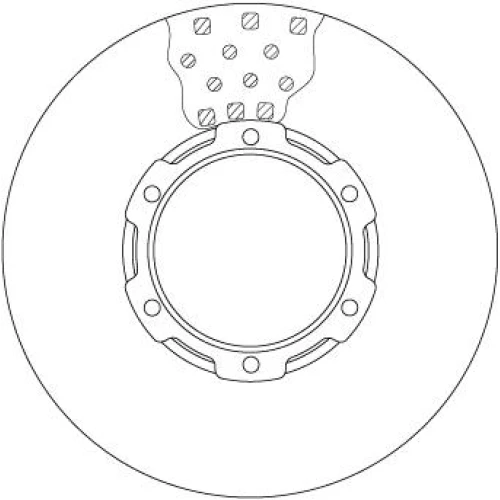 ТОРМОЗНОЙ ДИСК - 1