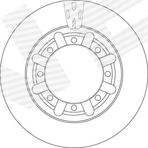 ТОРМОЗНОЙ ДИСК - 1