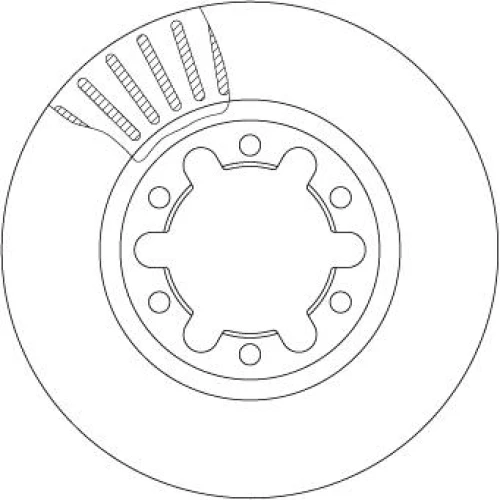 ТОРМОЗНОЙ ДИСК - 1