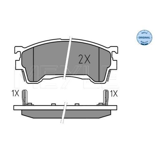 KLOCKI HAMULCOWE - 2