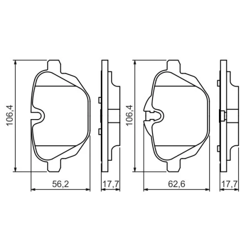 KLOCKI HAMULCOWE - 4