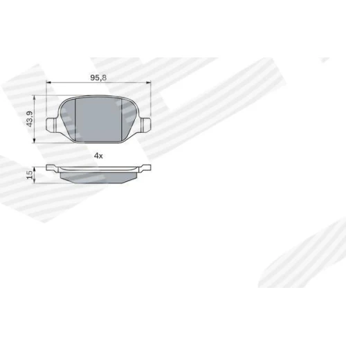 ТОРМОЗНЫЕ КОЛОДКИ - 6