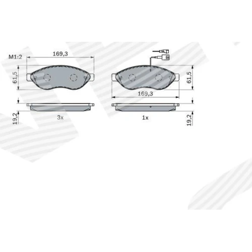 KLOCKI HAMULCOWE - 4