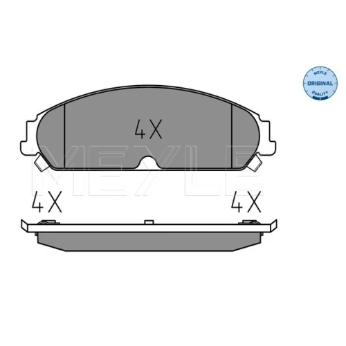 KLOCKI HAMULCOWE - 1